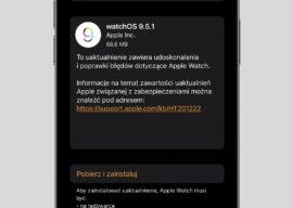 Apple wypuszcza watchOS 9.5.1 z poprawkami błędów