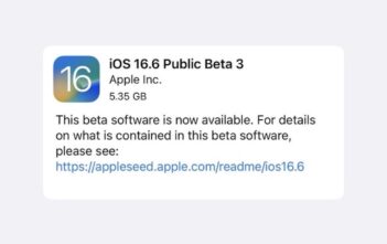iOS 16.6 beta 3