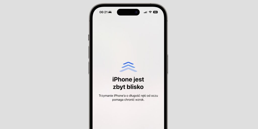 odleglosc-od-ekranu-iPhone-iOS17