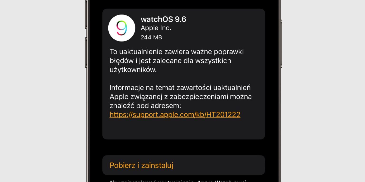 watchOS 9.6