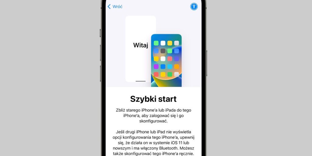 przechodzenie na iPhone 15
