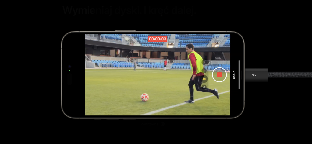 strumieniowanie-wideo-iPhone 15Pro