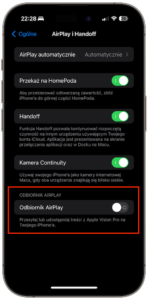 AirPlay-iOS 17.2