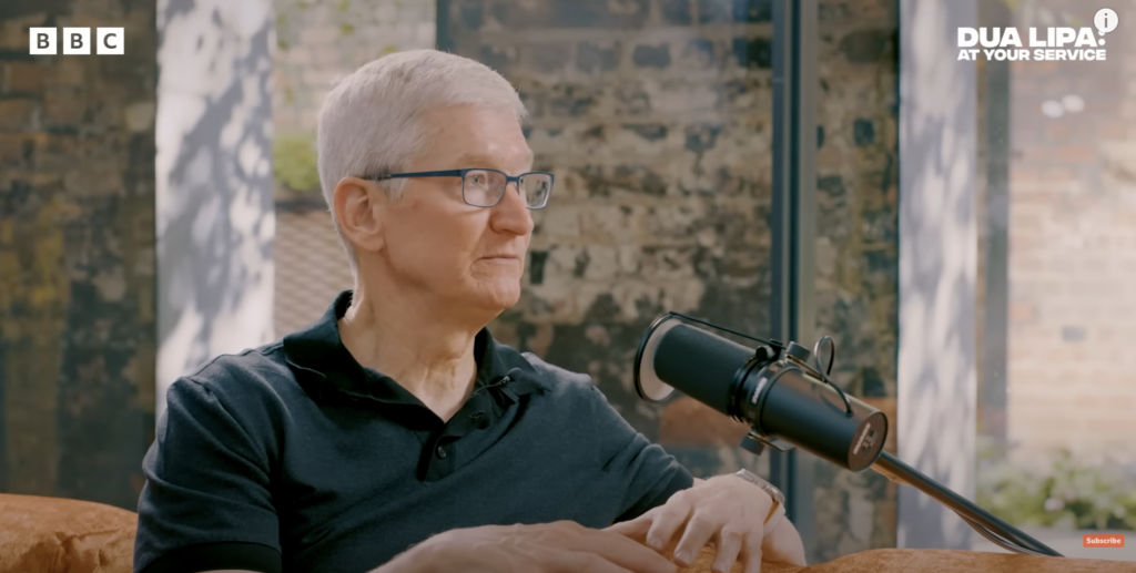 Tim-Cook-Dua-Lipa