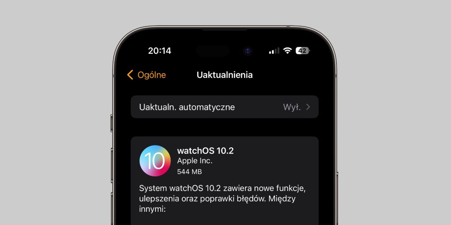 watchOS 10.2