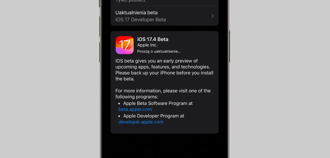 iOS 17.4-beta