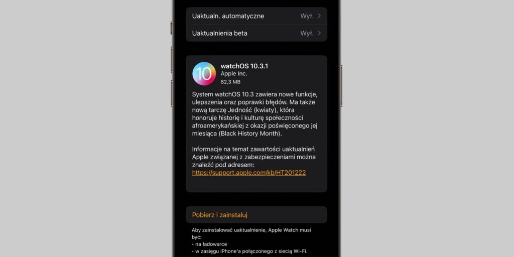 watchOS 10.3.1