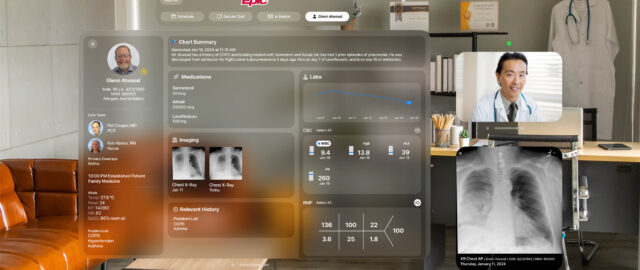 Apple widzi zastosowanie Vision Pro w służbie zdrowia