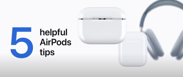Apple udostępnia 5 przydatnych porad dotyczących AirPods