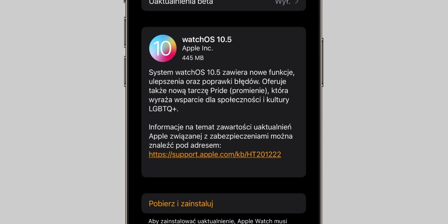 watchOS 10.5