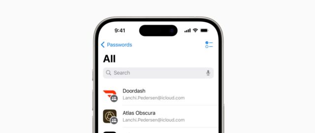 Apple wprowadza samodzielną aplikację „Hasła”