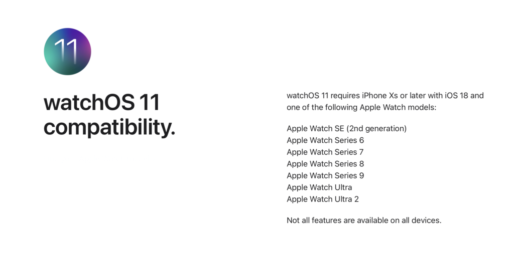 watchOS11-zgodnosc
