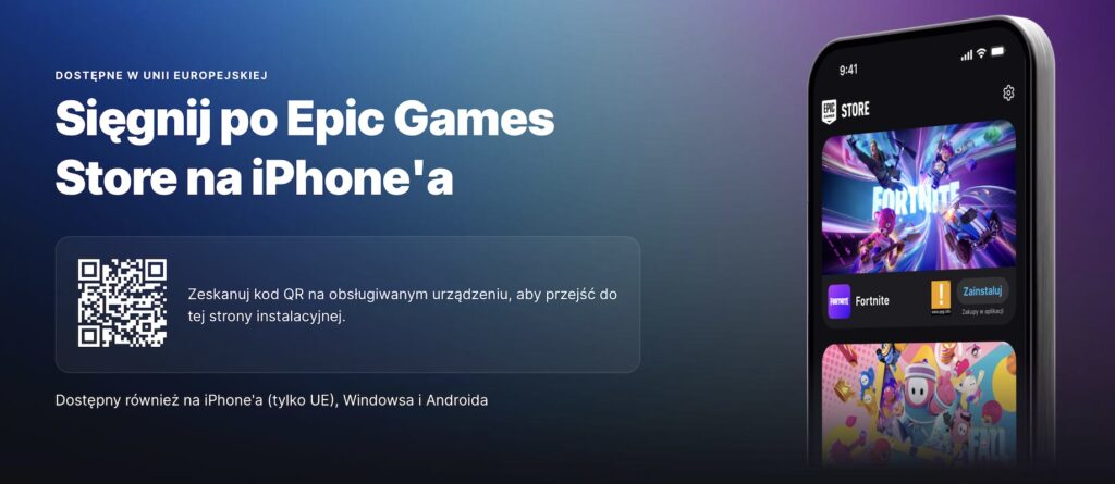 Epic Games Store iOS