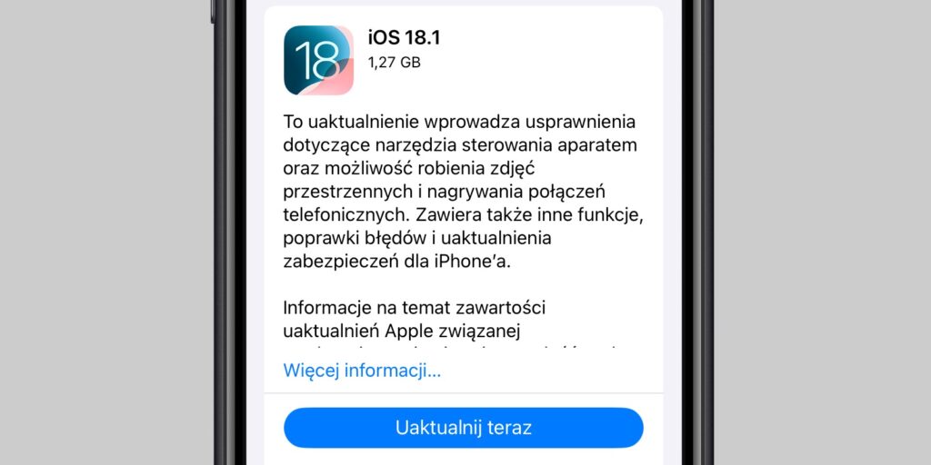 iOS 18.1