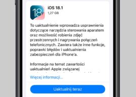 Apple wypuszcza oficjalnie iOS 18.1 i iPadOS 18.1