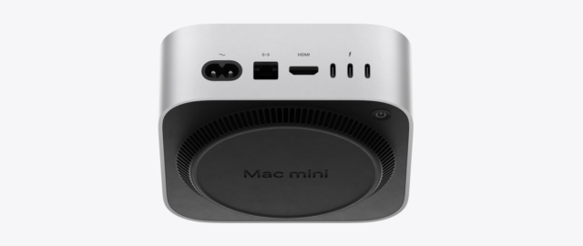 Przycisk zasilania nowego Mac mini ma nowe położenie