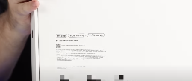 Jeszcze nie wydany, a już na YouTube. Mowa o MacBooku Pro M4