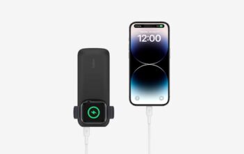 BELKIN - BOOSTCHARGE PRO - SZYBKA BEZPRZEWODOWA ŁADOWARKA DO APPLE WATCH + POWER BANK 10K