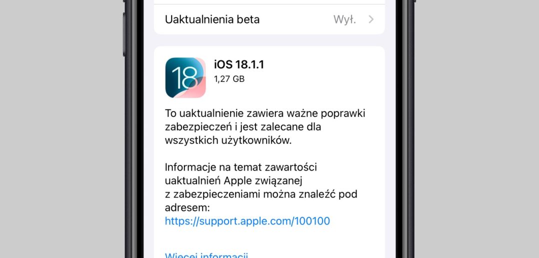 iOS 18.1.1