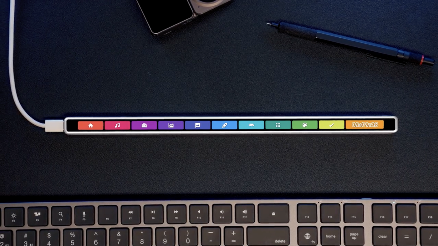 Flexbar-zamiennik-TouchBara Mac