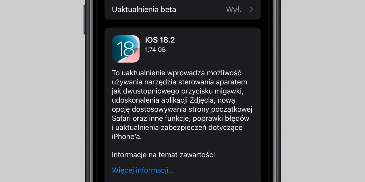 iOS 18.2