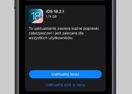 Apple wypuszcza iOS 18.2.1 z poprawkami błędów