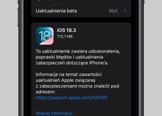 Apple wypuszcza oficjalną wersję iOS 18.3 i iPadOS 18.3