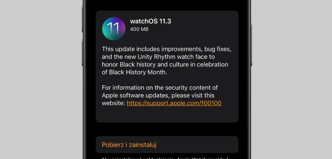 watchOS 11.3