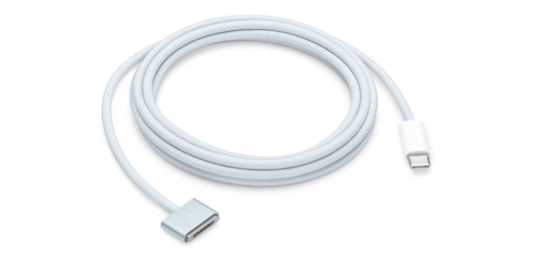 blekitny przewod USB-C MagSafe 3