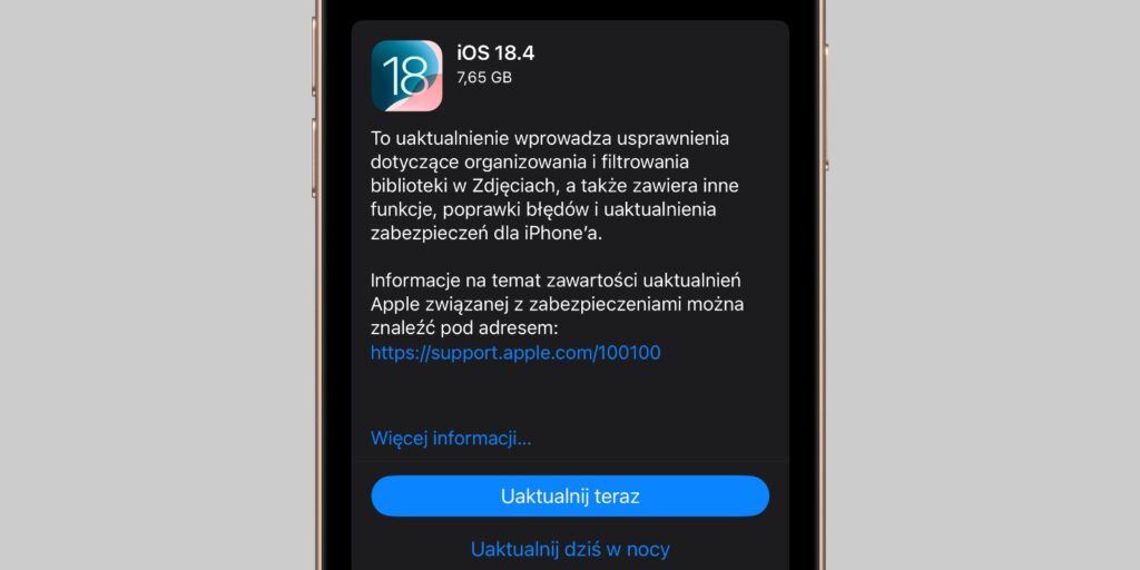 iOS 18.4