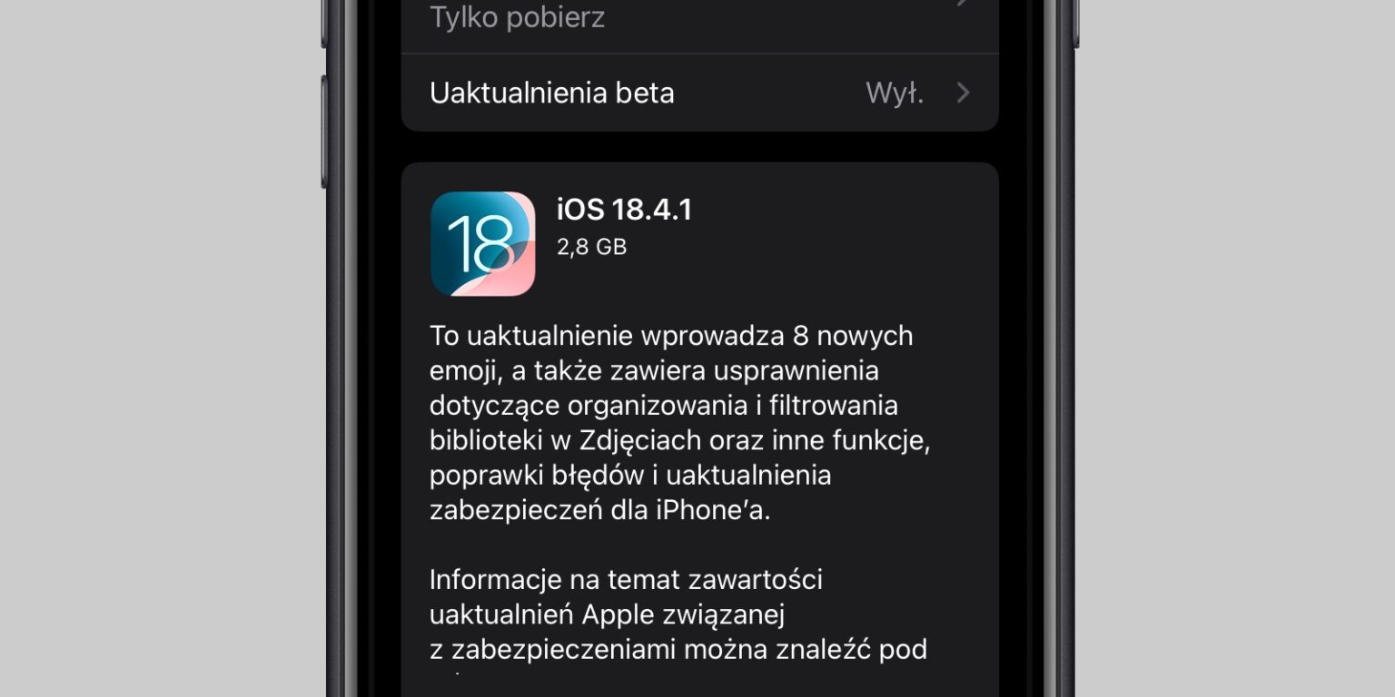 iOS 18.4.1