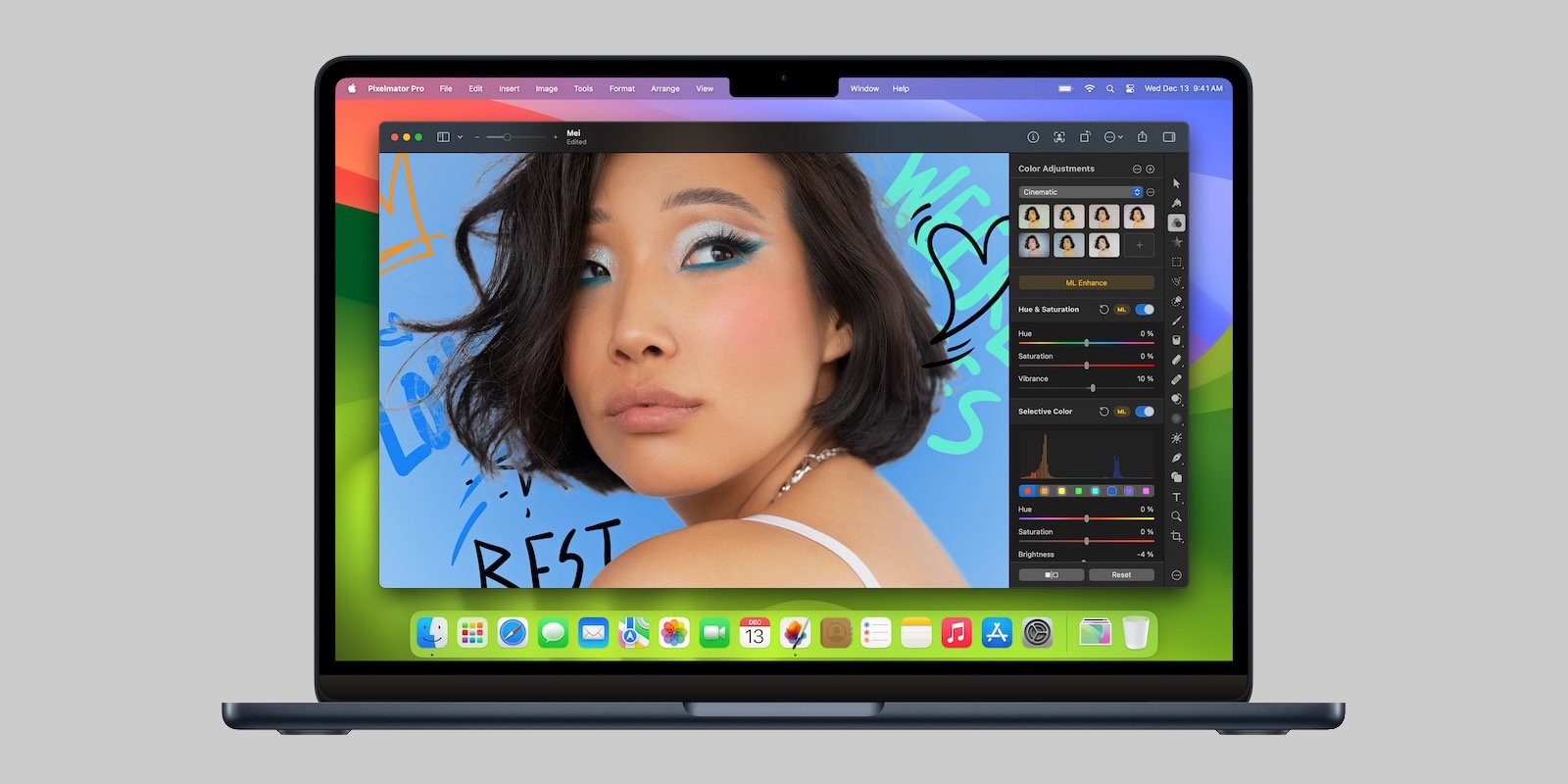 Pixelmator Pro zaktualizowany z integracją Apple Intelligence