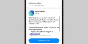 iOS 26 beta 3
