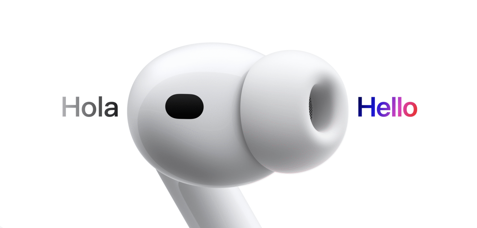 AirPods Pro 3 tlumaczenie na zywo