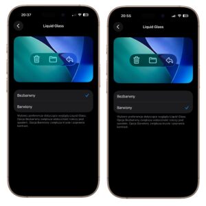 iOS 26-opcje-liquid-glass