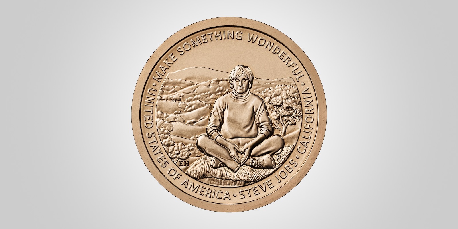 Steve Jobs trafi na pamiątkową jednodolarówkę