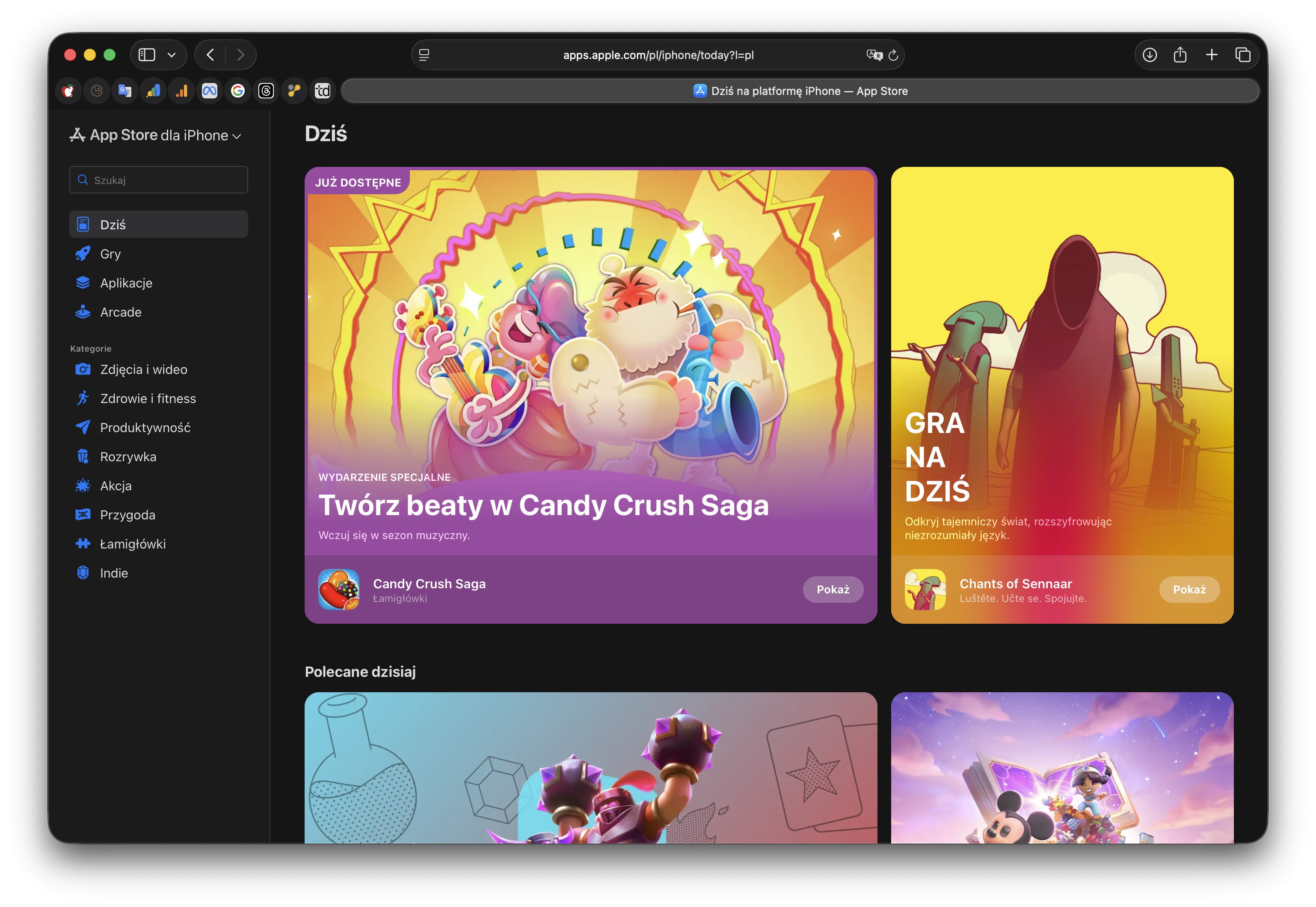 Apple uruchamia internetową wersję App Store