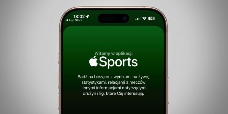 Apple Sport aplikacja