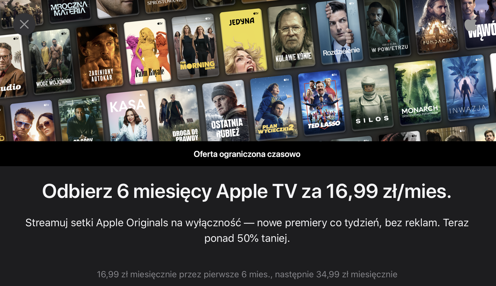 Apple TV promo