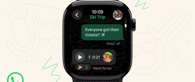WhatsApp oficjalnie dostępny na Apple Watch