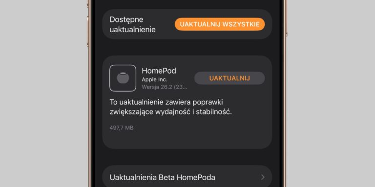 Apple udostępnia oprogramowanie HomePod 26.2 homePod 26.2