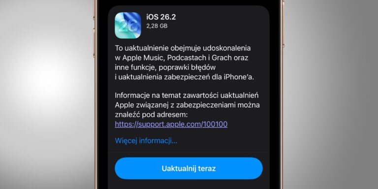 Apple wypuszcza system iOS 26.2 z kilkoma nowościami iOS 26.2