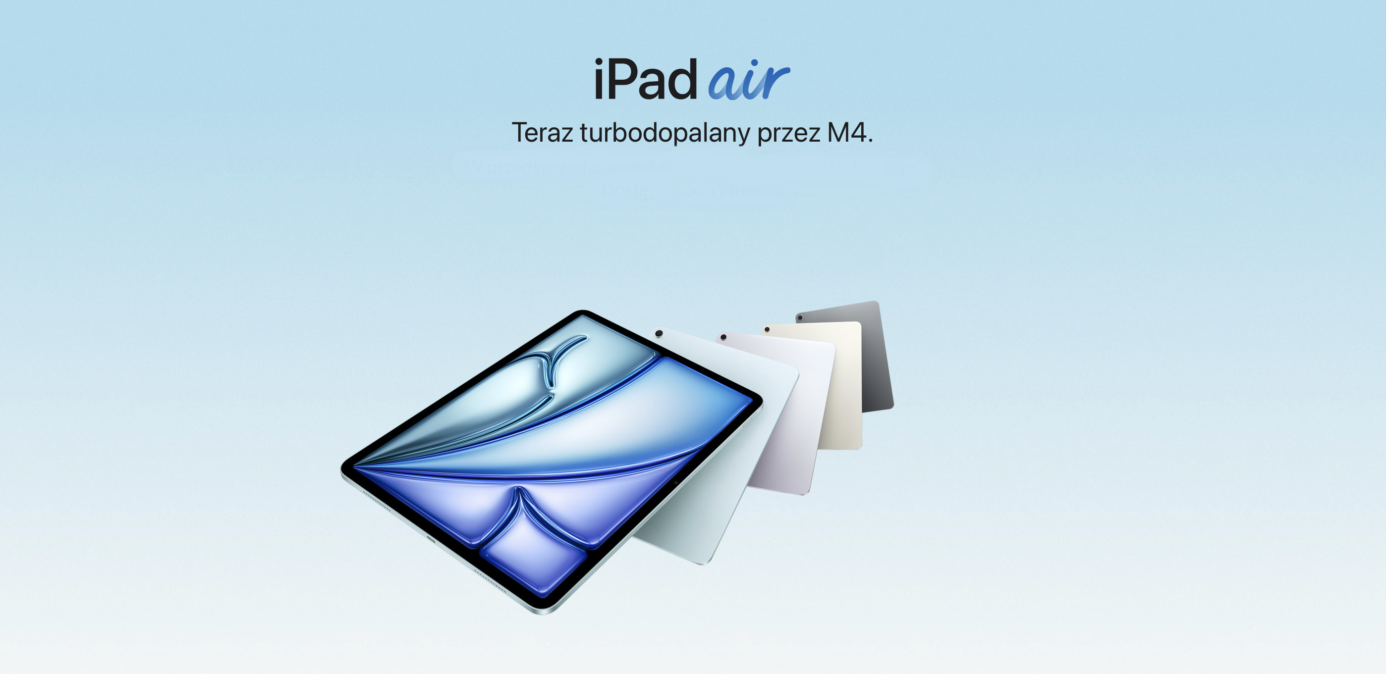 Apple prezentuje nowego iPada Air z układem M4 i Wi-Fi 7