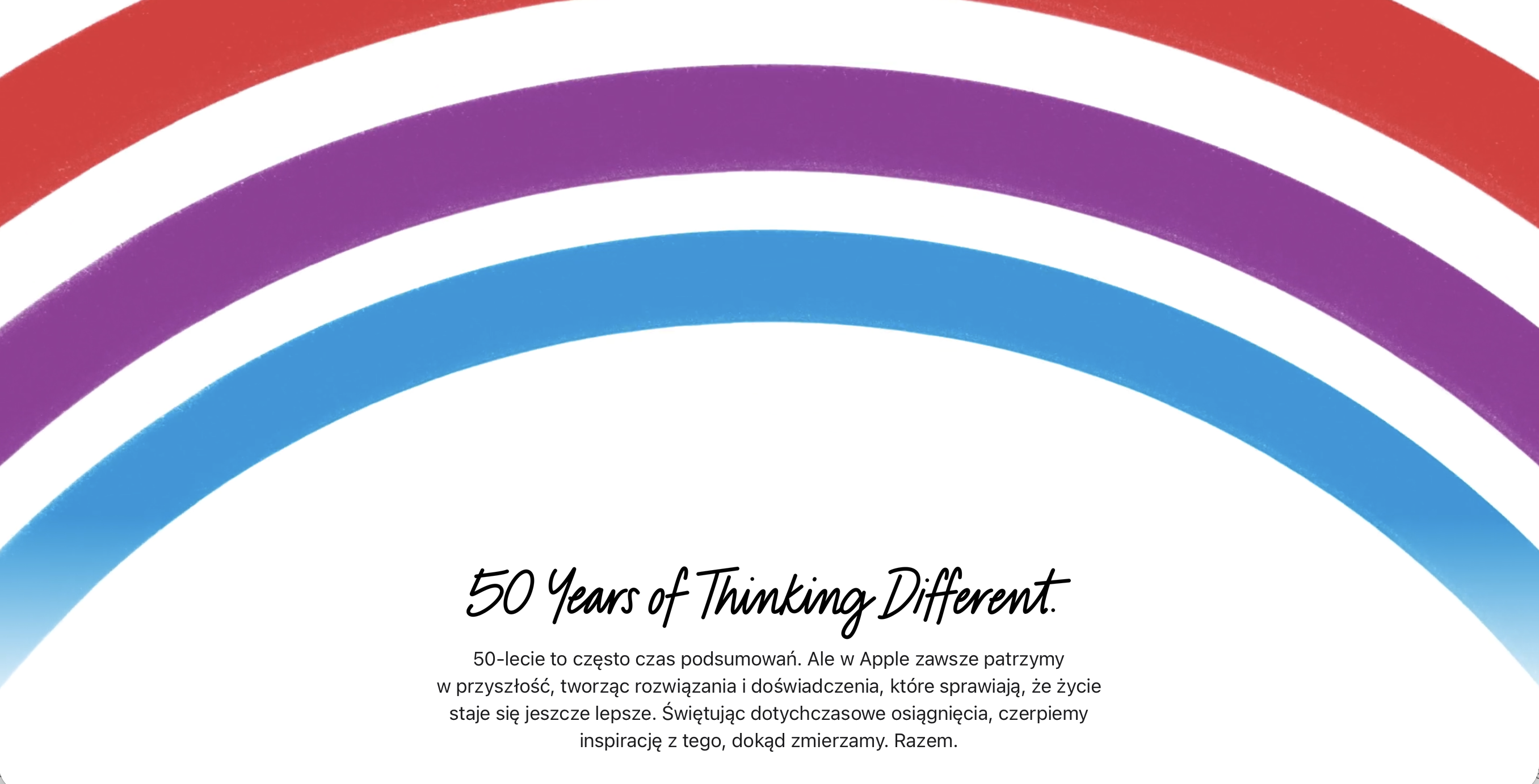 Apple świętuje dziś 50. rocznicę powstania