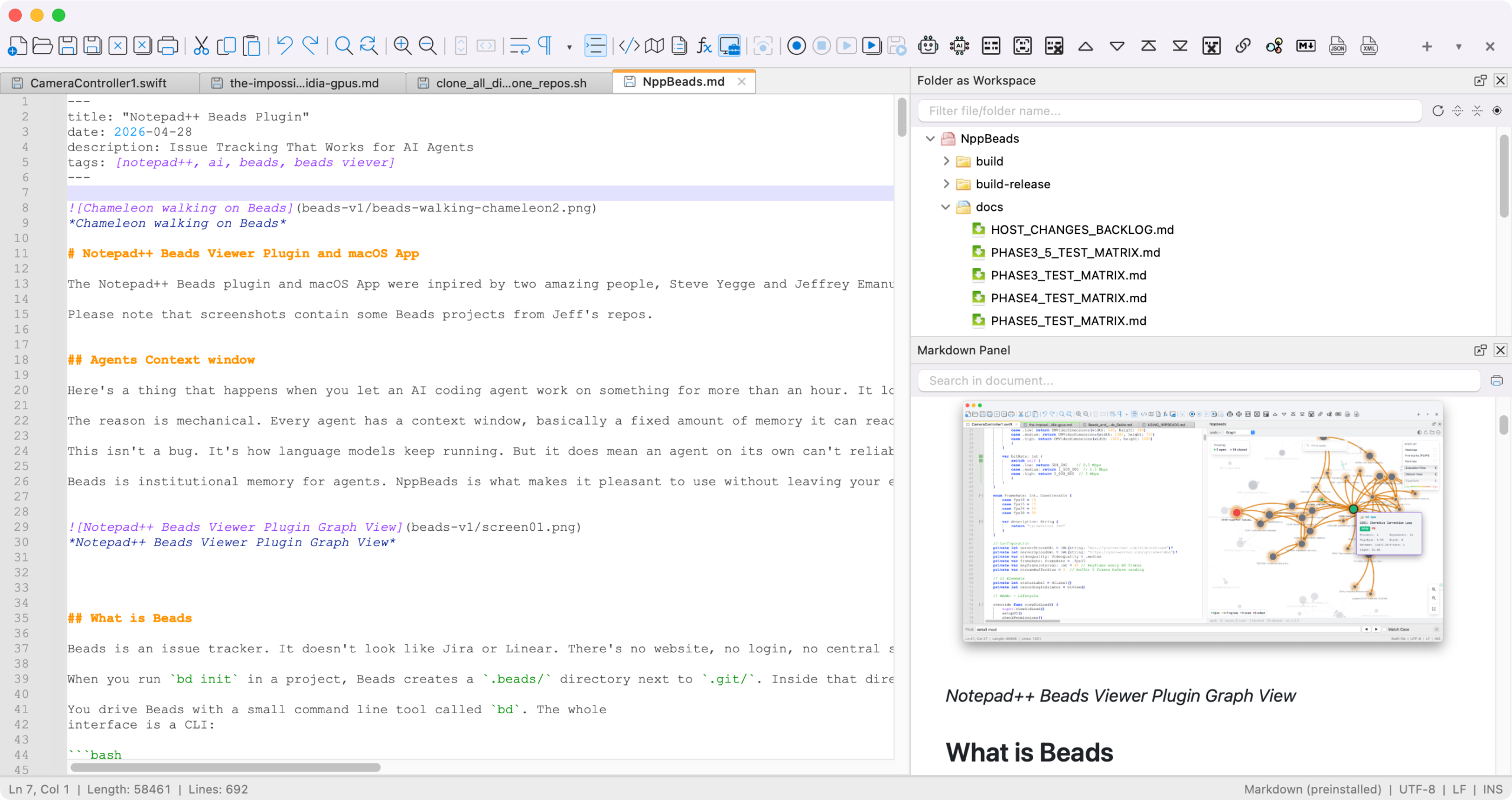 NotePad++ macOS