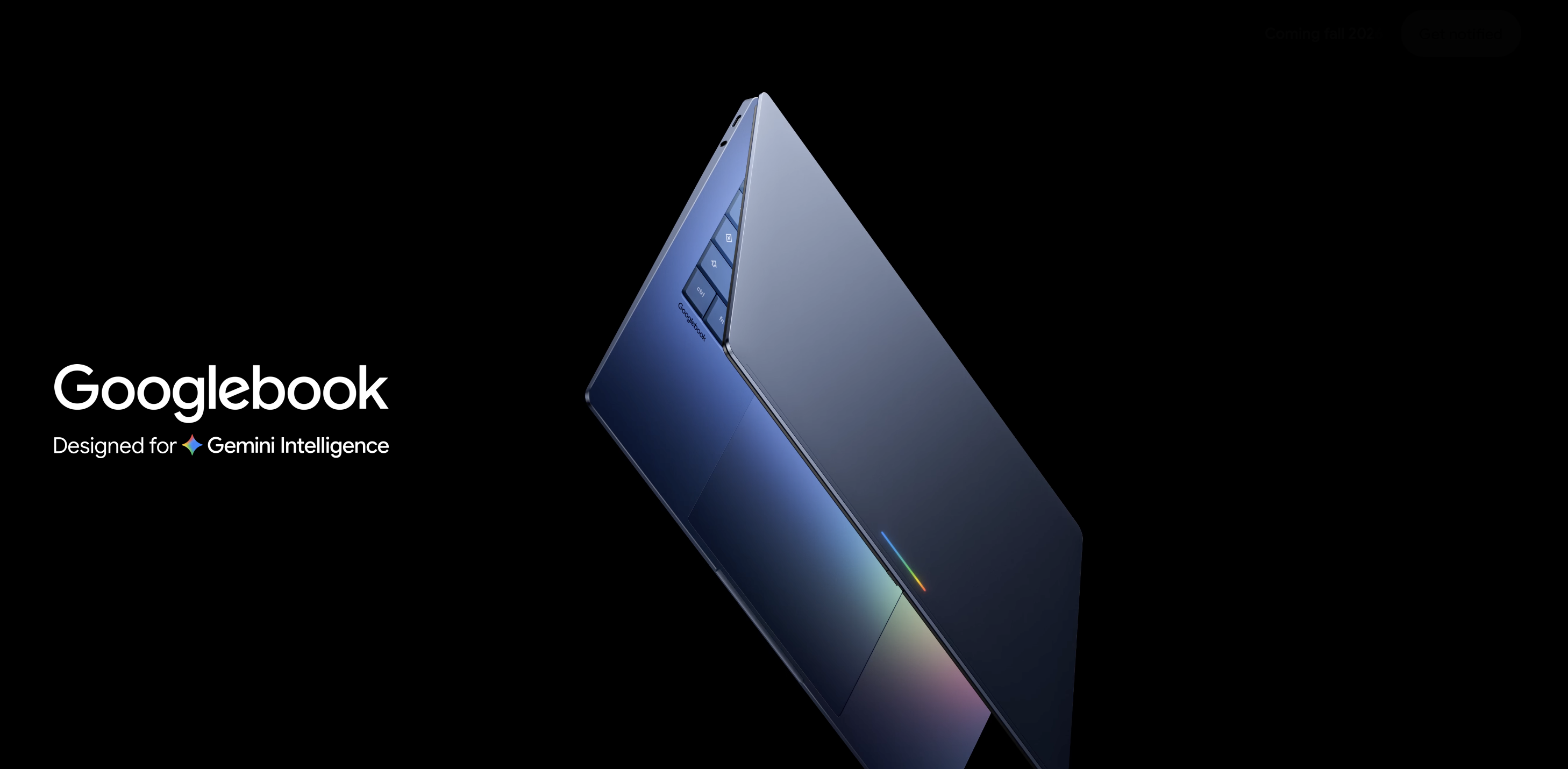 Google zapowiada Googlebooka – nowy laptop na platformie Gemini