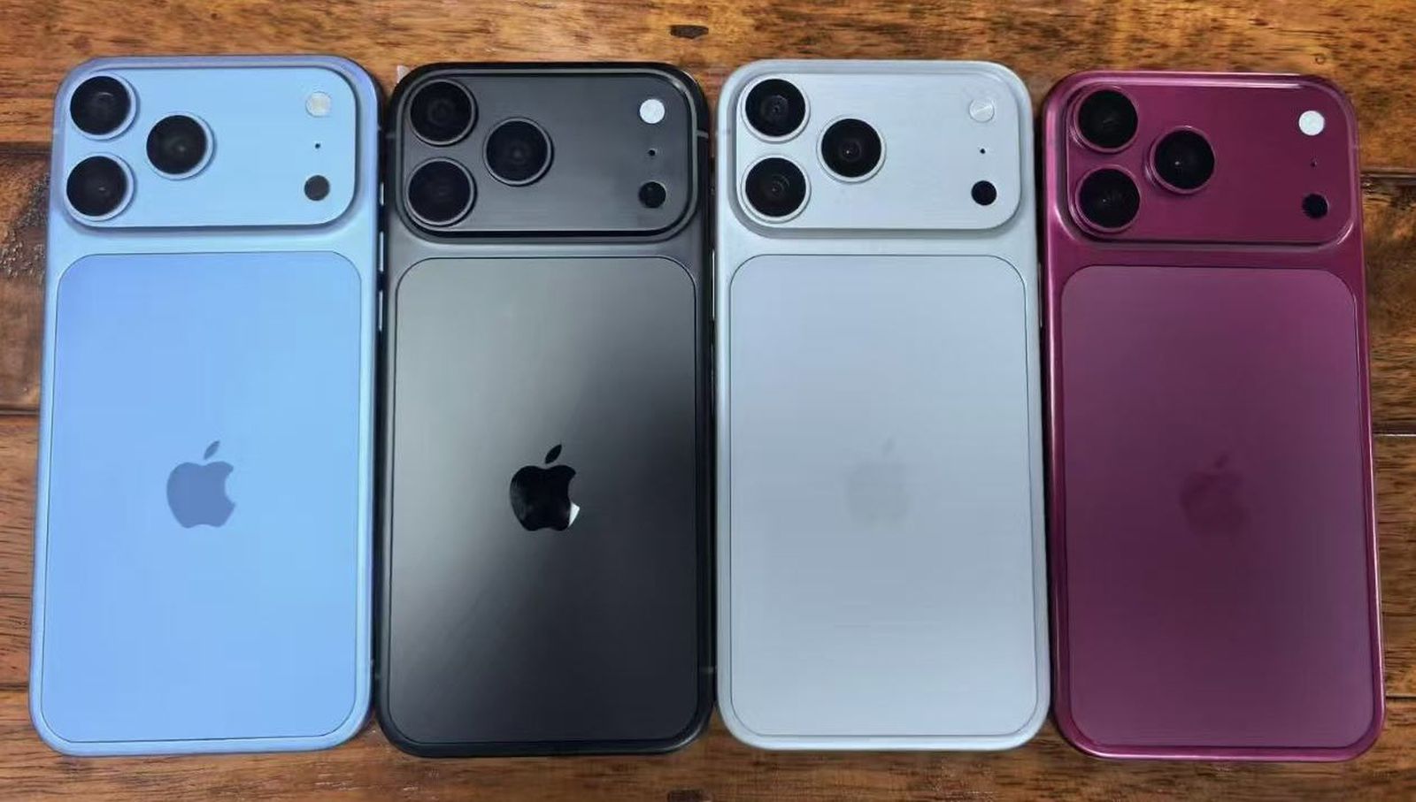 Nowe opcje kolorystyczne iPhone’a 18 Pro na realnych modelach