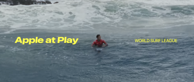 Apple Watch na profesjonalnych zawodach surfingowych